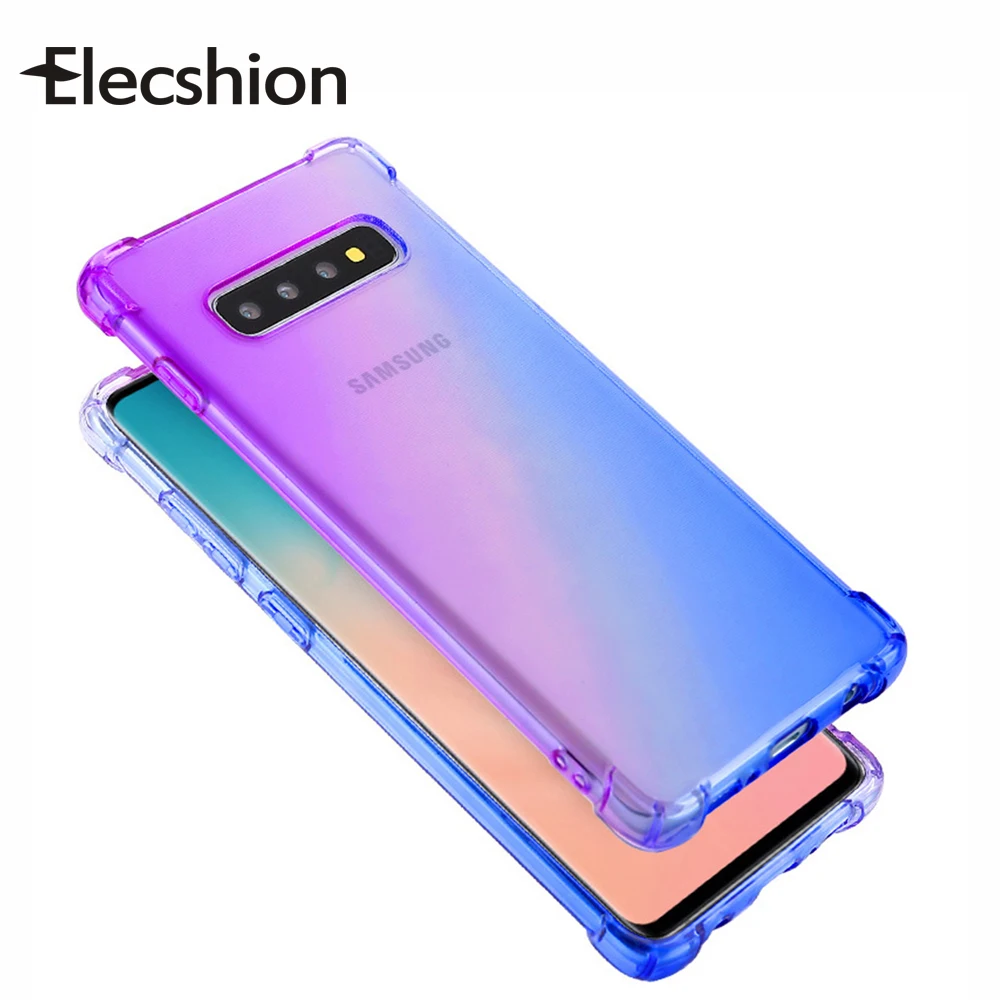 Shockproof Airbag Soft TPU Rainbow Gradient Case For Samsung Galaxy S8 S9 S10 Plus S10E S7 Edge A8 Plus Note 8 M10 Fashion Cover
Shockproof Airbag Soft TPU Rainbow Gradient Case For Samsung Galaxy S8 S9 S10 Plus S10E S7 Edge A8 Plus Note 8 M10 Fashion Cover