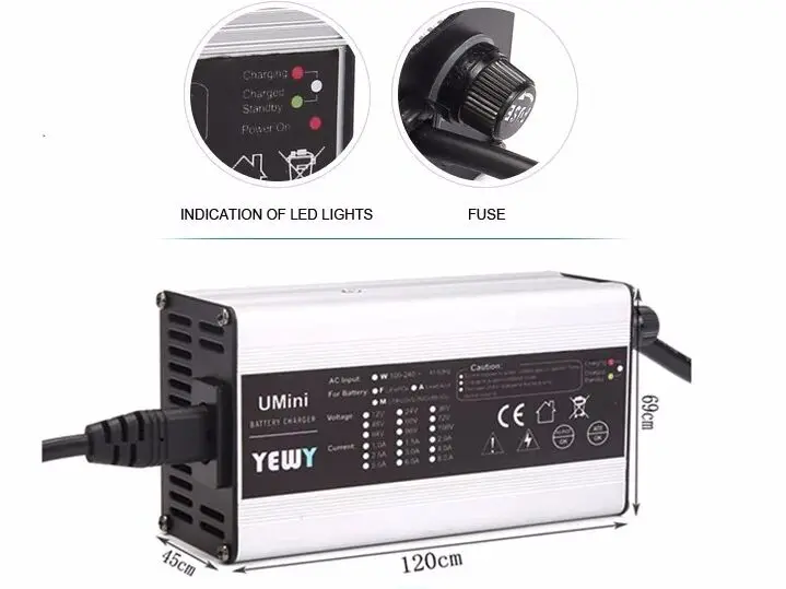 29.4V 3A Lithium ion Battery Charger for Electric | Автомобили и мотоциклы