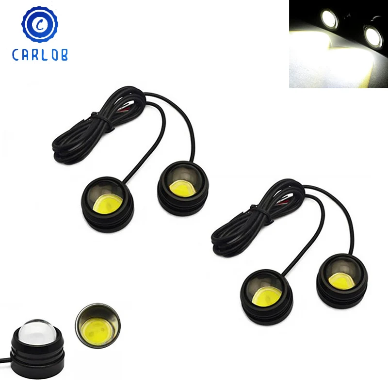 CARLOB 2Pcs White LED Eagle Eye Light Car Fog DRL Daytime Reverse Backup Parking Signal For BMW Honda Toyota Skoda Renault VW
CARLOB 2Pcs White LED Eagle Eye Light Car Fog DRL Daytime Reverse Backup Parking Signal For BMW Honda Toyota Skoda Renault VW