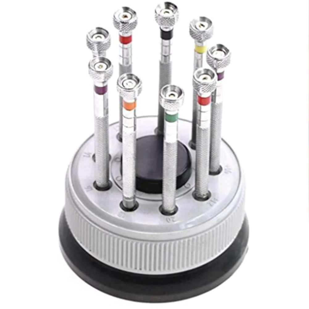 9 Pcs Kit Practical Watchmaker Micro Screwdriver Set Electronics Tool Mini Glasses Replace Blades Pocket Jewelers Watch Repair
9 Pcs Kit Practical Watchmaker Micro Screwdriver Set Electronics Tool Mini Glasses Replace Blades Pocket Jewelers Watch Repair