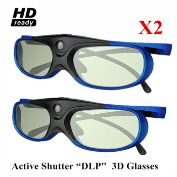 2pcs 3D Active Shutter Glasses Blue DLP Projector 3D Glasses For XGIMI Z3/Z4, Nuts G1/P2 HD TV
2pcs 3D Active Shutter Glasses Blue DLP Projector 3D Glasses For XGIMI Z3/Z4, Nuts G1/P2 HD TV