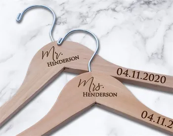 2pcs/lot Custom Bride Hanger, Personalized Name Date Wedding Dress Hanger, Wedding Hanger for birde groom bridesmaid best man 
2pcs/lot Custom Bride Hanger, Personalized Name Date Wedding Dress Hanger, Wedding Hanger for birde groom bridesmaid best man