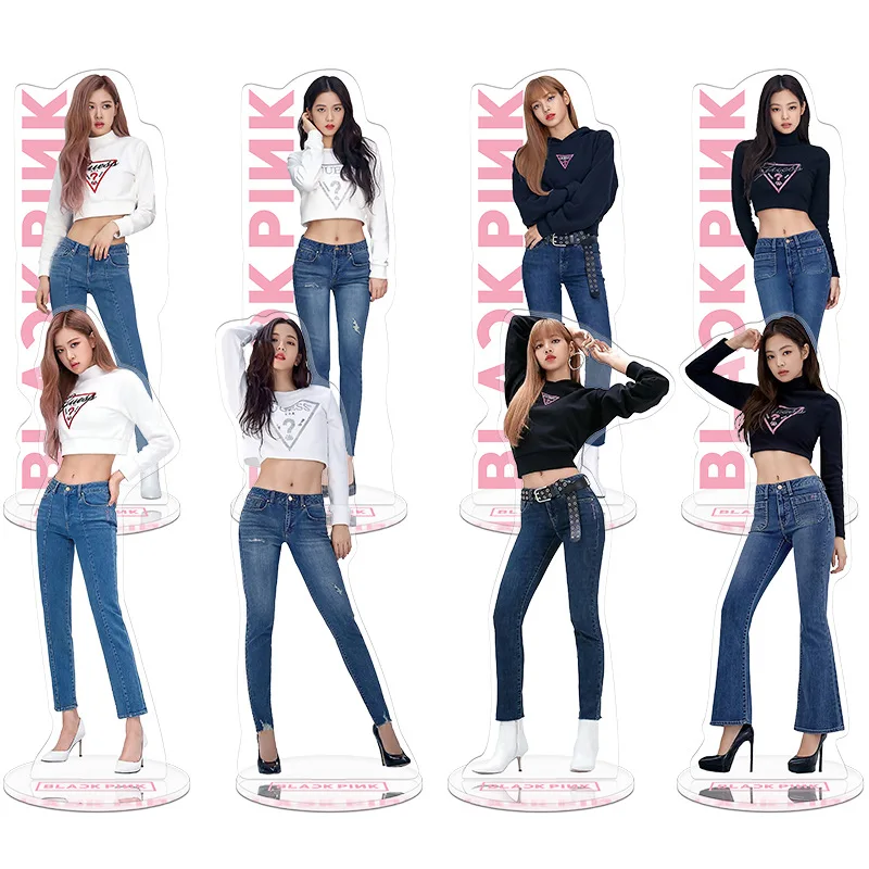 Korea Star BLACKPINK JISOO kim Ji Soo JENNIE Roseanne Park ROSE LISA Lalisa Manoban Acrylic Stand Model Toys Figure Fans 20cm
Korea Star BLACKPINK JISOO kim Ji Soo JENNIE Roseanne Park ROSE LISA Lalisa Manoban Acrylic Stand Model Toys Figure Fans 20cm