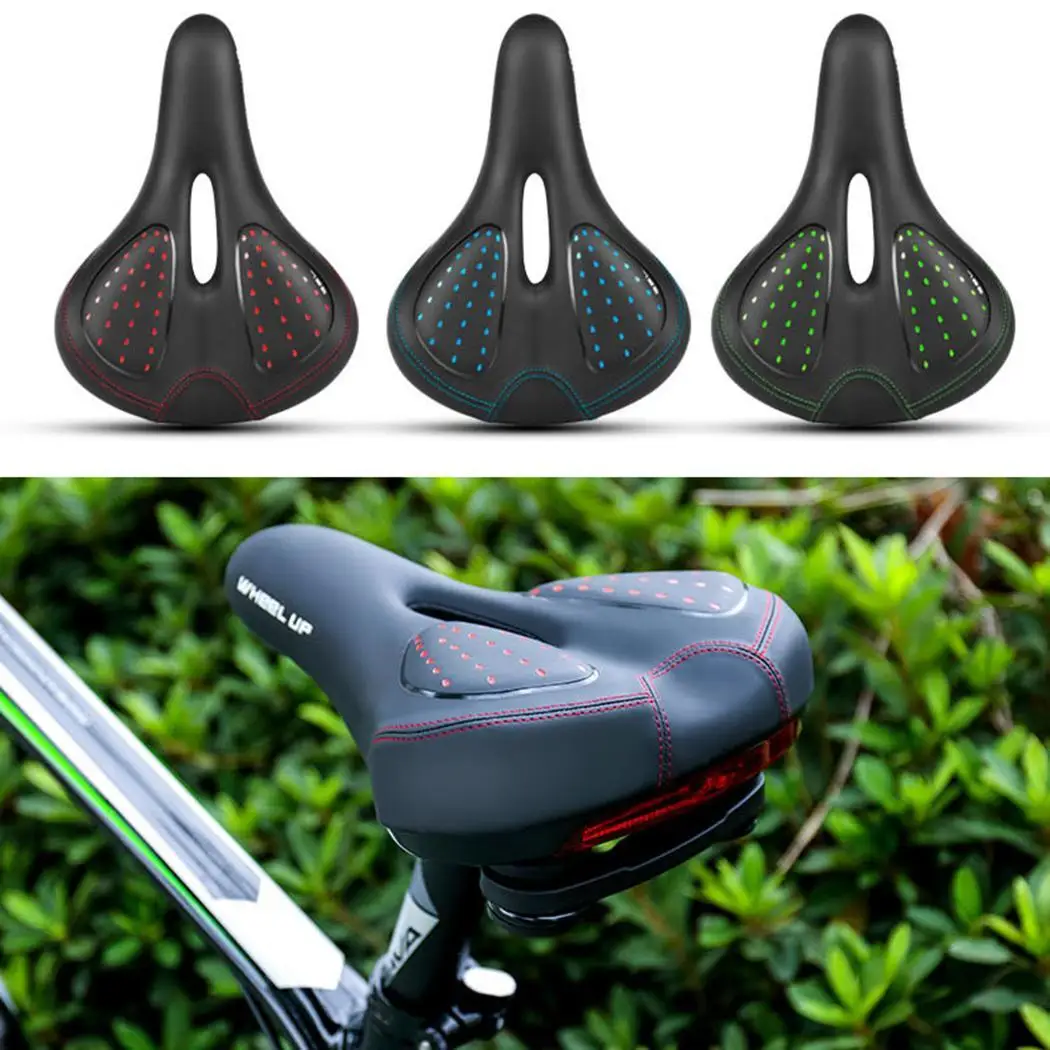 Silicone Seat Cushion Mountain Bike Saddle Bicycle Accessories With Red, Green, Blue Rear Light
Silicone Seat Cushion Mountain Bike Saddle Bicycle Accessories With Red, Green, Blue Rear Light