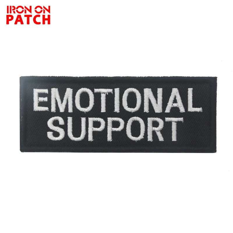 3D Embroidery Patch EMOTIONAL SUPPORT Tactical Army Military Morale Patches Emblem Appliques Embroidered Badges for Service Dog
3D Embroidery Patch EMOTIONAL SUPPORT Tactical Army Military Morale Patches Emblem Appliques Embroidered Badges for Service Dog