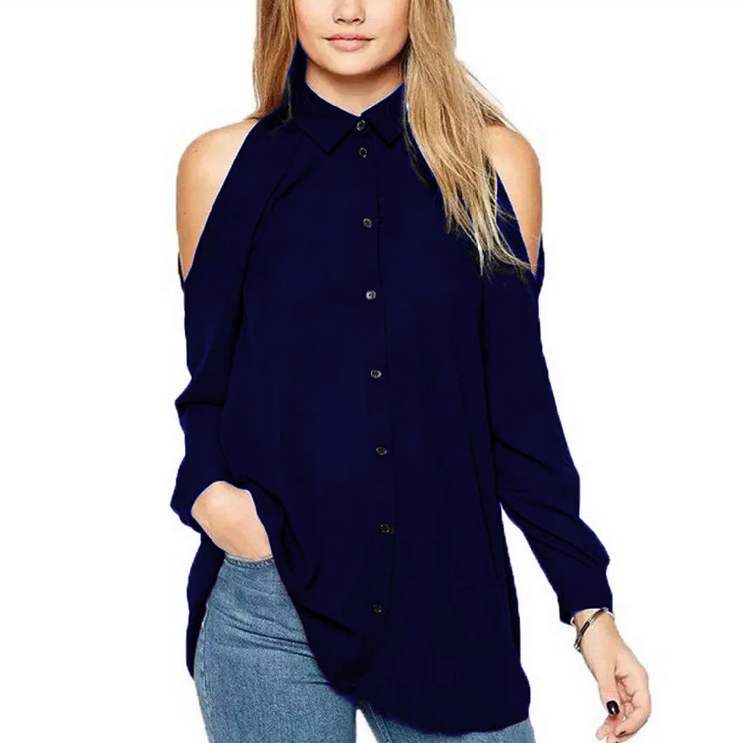 New Womens Tops And Blouses Mujer De Moda 2018 Casual Off Shoulder Loose Chiffon Shirts Long Sleeve Plus Size Femininas Blouses
New Womens Tops And Blouses Mujer De Moda 2018 Casual Off Shoulder Loose Chiffon Shirts Long Sleeve Plus Size Femininas Blouses
