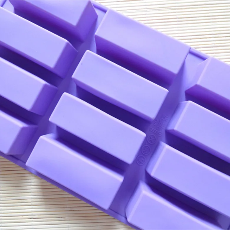 Professionally made all kinds of handmade 12 even rectangle SOAP mold 7.5*2.5*3CM
Professionally made all kinds of handmade 12 even rectangle SOAP mold 7.5*2.5*3CM