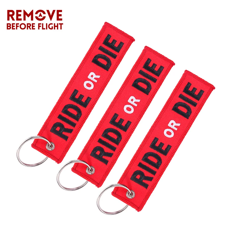 3PCS RIDE OR DIE Keychain for Motorcycle Fashion Key Rings Embroidery Key Tag llavero Car Parts and Accessories Wholesale Tags
3PCS RIDE OR DIE Keychain for Motorcycle Fashion Key Rings Embroidery Key Tag llavero Car Parts and Accessories Wholesale Tags