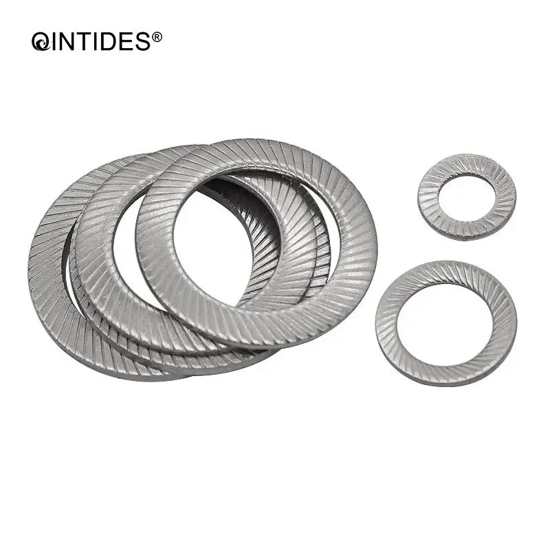 QINTIDES M2 - M30 DIN9250 304 stainless steel M3 M4 M5 M6 Locking Washer Printing Oblique Washers Lock Washers
QINTIDES M2 - M30 DIN9250 304 stainless steel M3 M4 M5 M6 Locking Washer Printing Oblique Washers Lock Washers