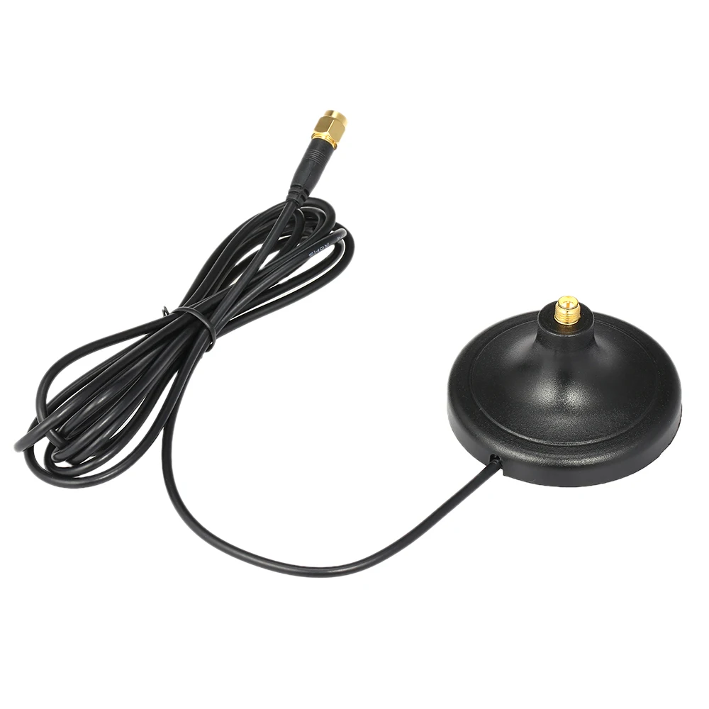 2M Extension Line w/Magnetic Base Antenna Sucker Stand RP-SMA Plug Male to Female Connector for 2.4GHz WiFi 2G 3G 4G Antenna
2M Extension Line w/Magnetic Base Antenna Sucker Stand RP-SMA Plug Male to Female Connector for 2.4GHz WiFi 2G 3G 4G Antenna
