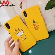 Moskado Cartoon Animals Phone Cases For iphone X 8 7 6 6S Plus Hard PC Back Cover Couples Pineapple Letter Love Heart Fresh Case
Moskado Cartoon Animals Phone Cases For iphone X 8 7 6 6S Plus Hard PC Back Cover Couples Pineapple Letter Love Heart Fresh Case
