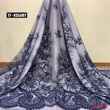 YF HZGJMY High End Beaded Lace Fabric Navy Blue Embroidered High Quality French Lace 2019 Tulle Lace Fabric for Wedding A1768
YF HZGJMY High End Beaded Lace Fabric Navy Blue Embroidered High Quality French Lace 2019 Tulle Lace Fabric for Wedding A1768