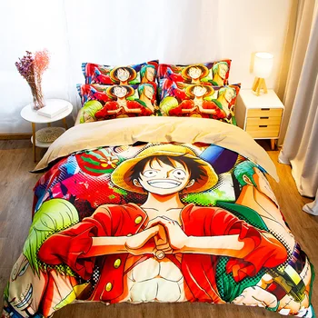 Bedding Set sanding Cartoon animation One Piece Naruto stupid dog movie 4pcs/3pcs Duvet Cover Sets Bed Sheet Set Pillowcase 
Bedding Set sanding Cartoon animation One Piece Naruto stupid dog movie 4pcs/3pcs Duvet Cover Sets Bed Sheet Set Pillowcase