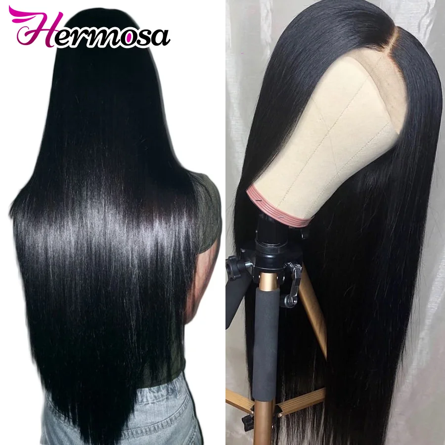 Hermosa Remy 13x5 человеческие волосы на кружеве парики предварительно сорванные