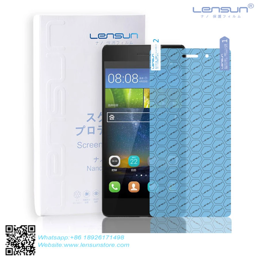 Free DHL Shipping LENSUN Anti-glare Raw Material Nano Screen Protector Sheet For Huawei P8
Free DHL Shipping LENSUN Anti-glare Raw Material Nano Screen Protector Sheet For Huawei P8