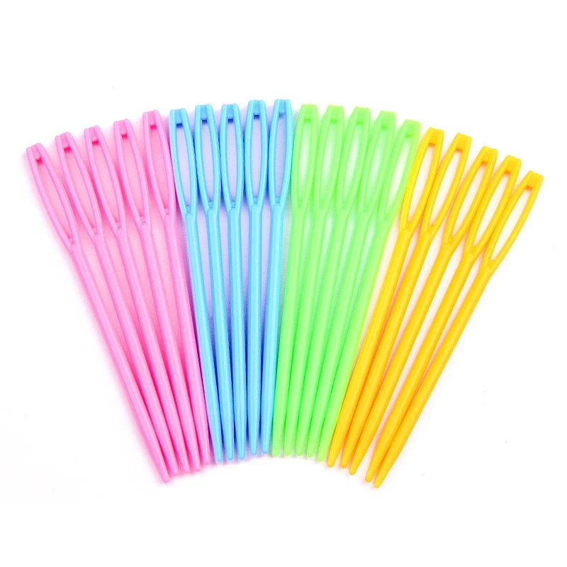 20PC/Pack 7*0.25CM Colorful Handwork DIY Child Safety Needle Plastic Knitting Needles Sewing Tools Handmade Sewing Suture Pin
20PC/Pack 7*0.25CM Colorful Handwork DIY Child Safety Needle Plastic Knitting Needles Sewing Tools Handmade Sewing Suture Pin