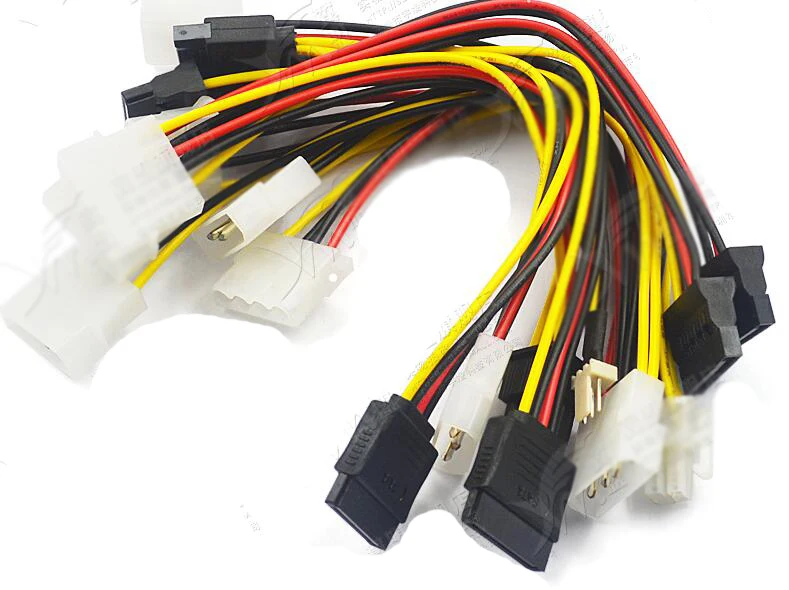 Sata Power Cable One Minute Two 6P Turn Ide4 10 12P Motherboard Solid State Hard Disk Connection Graphics Card Transfer Line
Sata Power Cable One Minute Two 6P Turn Ide4 10 12P Motherboard Solid State Hard Disk Connection Graphics Card Transfer Line