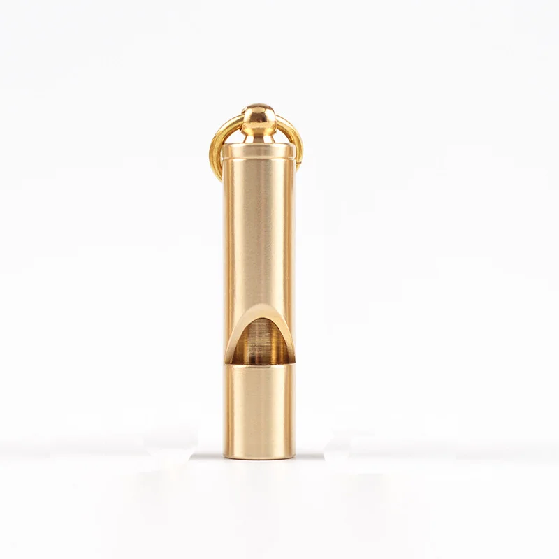 Vintage brass copper whistle handmade brass whistle key ring pendant referee children's toys outdoor survival whistle
Vintage brass copper whistle handmade brass whistle key ring pendant referee children's toys outdoor survival whistle