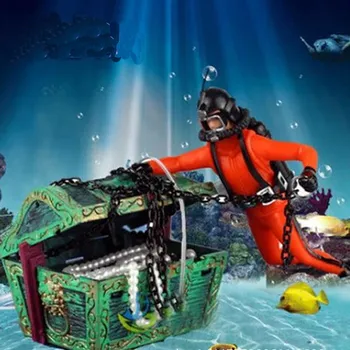 New Unique Design Treasure Hunter Diver Action Figure Fish Tank Ornament Landscape Aquarium Decoration Accessories
New Unique Design Treasure Hunter Diver Action Figure Fish Tank Ornament Landscape Aquarium Decoration Accessories