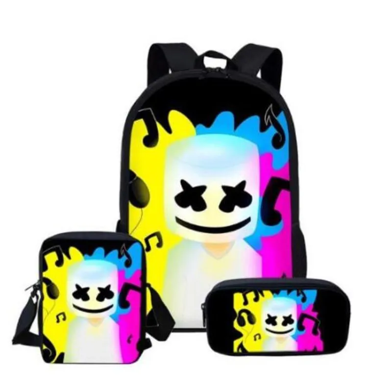 Idol cool DJ Mask Helmet Head Portrait Schoolbag Backpack Skull Marvel Gift for Boys Girls Teenager Children's Book Bag
Idol cool DJ Mask Helmet Head Portrait Schoolbag Backpack Skull Marvel Gift for Boys Girls Teenager Children's Book Bag