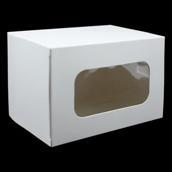 DHL 80Pcs/Lot 10x10x18cm White Kraft Paper With Window Paperboard Package Boxes Rectangle Shaped Wedding Party Gift Pack Box
DHL 80Pcs/Lot 10x10x18cm White Kraft Paper With Window Paperboard Package Boxes Rectangle Shaped Wedding Party Gift Pack Box