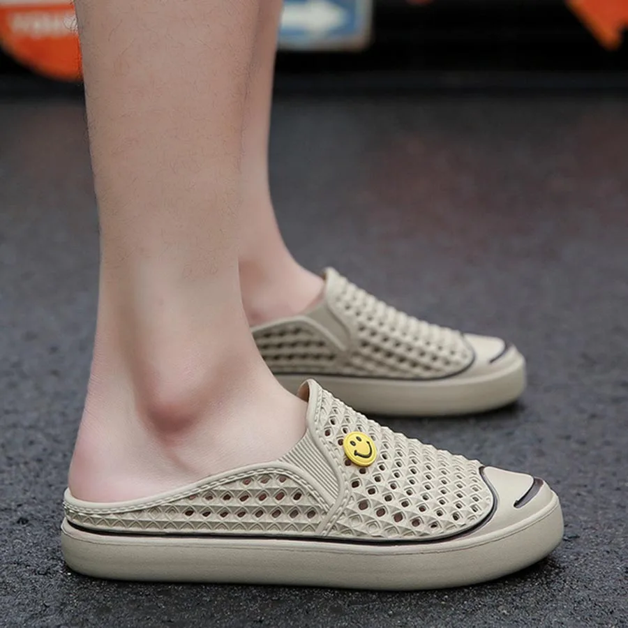 Summer Large Size Men'S Slippers 36-45 Hollow Out Breathable And Light Couple Home Slides 6 Colors Optional Hole Shoes Men Women
Summer Large Size Men'S Slippers 36-45 Hollow Out Breathable And Light Couple Home Slides 6 Colors Optional Hole Shoes Men Women