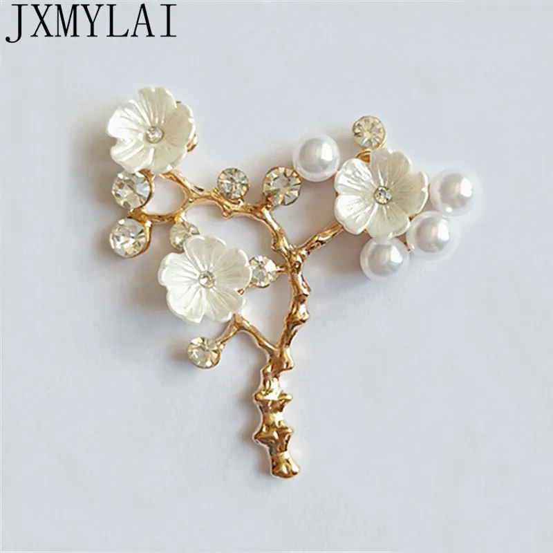 10 PCS 45*47mm Fashion Metal Alloy KC Gold Crystal Imitation Pearl FlowerBranch Connectors Charm DIY Findings For Jewelry Making
10 PCS 45*47mm Fashion Metal Alloy KC Gold Crystal Imitation Pearl FlowerBranch Connectors Charm DIY Findings For Jewelry Making