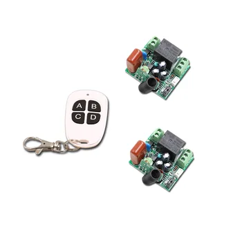 Cheap Price Mini AC220V 10A 1CH Relay Wireless Remote Control Switch Transmitter+2 pcs Receiver for Simple Life
Cheap Price Mini AC220V 10A 1CH Relay Wireless Remote Control Switch Transmitter+2 pcs Receiver for Simple Life
