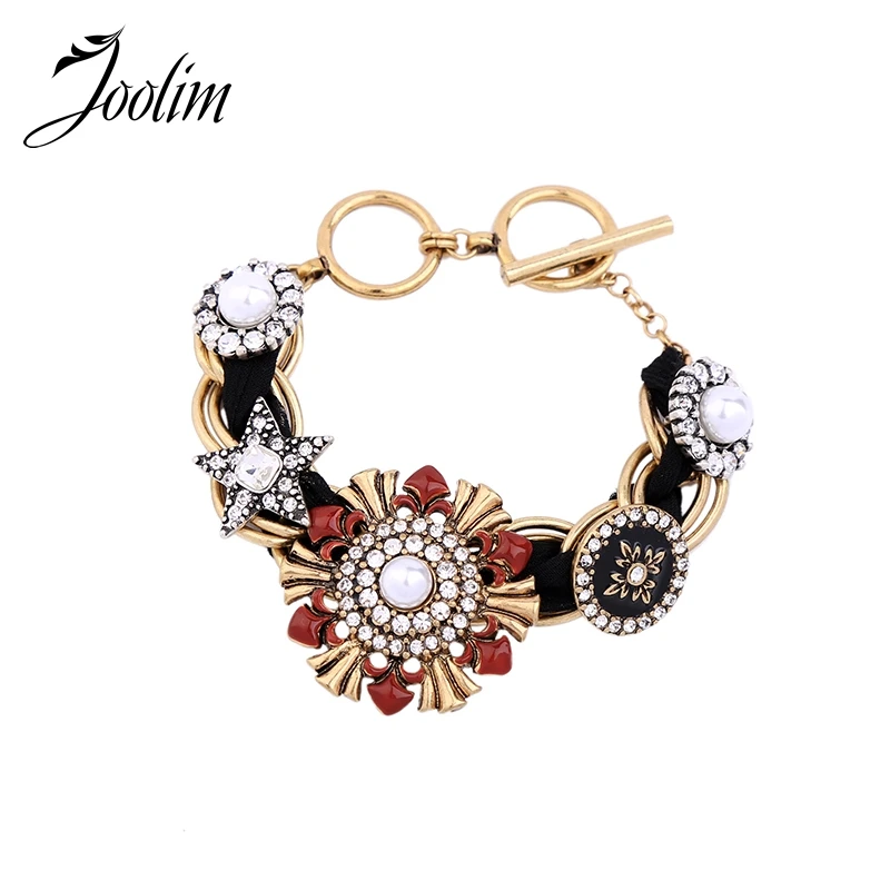 JOOLIM Jewelry Wholesale/2017 Antique Gold Tassel Charm Bracelet Fashion Jewelry Women Party Jewelry
JOOLIM Jewelry Wholesale/2017 Antique Gold Tassel Charm Bracelet Fashion Jewelry Women Party Jewelry
