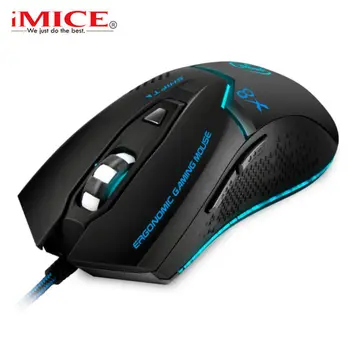 iMice Wired Gaming Mouse 3200DPI 6 Buttons Professional Optical Mouse USB Computer Mouse E-Sport Gamer Mice For PC Laptop X8
iMice Wired Gaming Mouse 3200DPI 6 Buttons Professional Optical Mouse USB Computer Mouse E-Sport Gamer Mice For PC Laptop X8