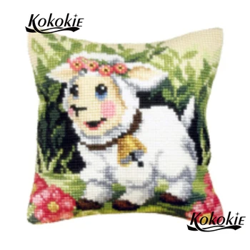 Accessories For Embroidery yarn pillowcase sheep throw pillow Cross stitch kits material for handicraft Needlework Sets
Accessories For Embroidery yarn pillowcase sheep throw pillow Cross stitch kits material for handicraft Needlework Sets