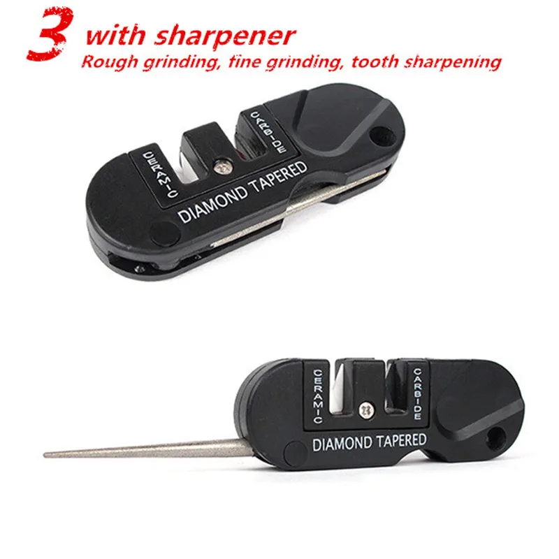 Multifunctional outdoor portable carry on sharpening tool Tungsten steel sharpener Sharpening bar for sanding of the tooth edge
Multifunctional outdoor portable carry on sharpening tool Tungsten steel sharpener Sharpening bar for sanding of the tooth edge