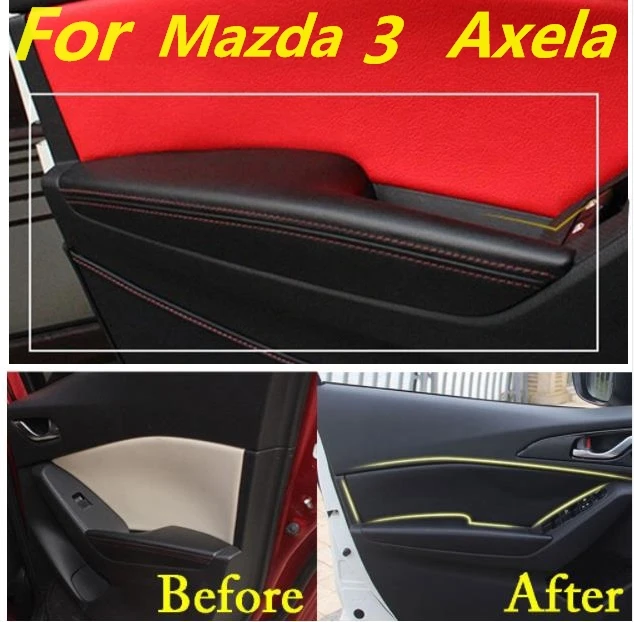 8PCS Microfiber Front / Rear Door Panels Armrest Leather Cover Protective Trim For Mazda M3 Axela 2014-2016 with Mount Fittings
8PCS Microfiber Front / Rear Door Panels Armrest Leather Cover Protective Trim For Mazda M3 Axela 2014-2016 with Mount Fittings