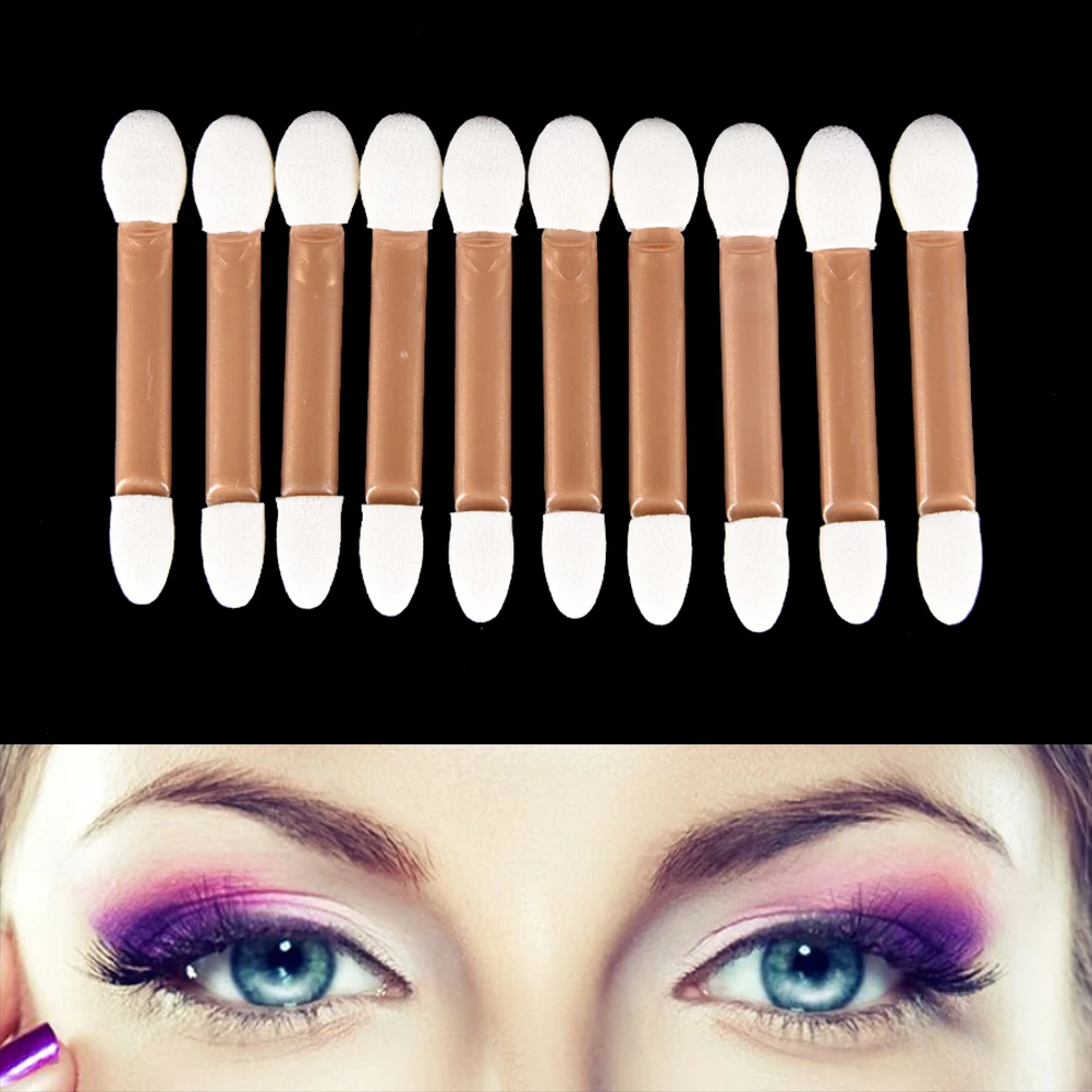 10 Pcs/lot 5.8cm Professional Double-Ended Disposable Eyeshadow Sponge Makeup Brushes Wholesale
10 Pcs/lot 5.8cm Professional Double-Ended Disposable Eyeshadow Sponge Makeup Brushes Wholesale
