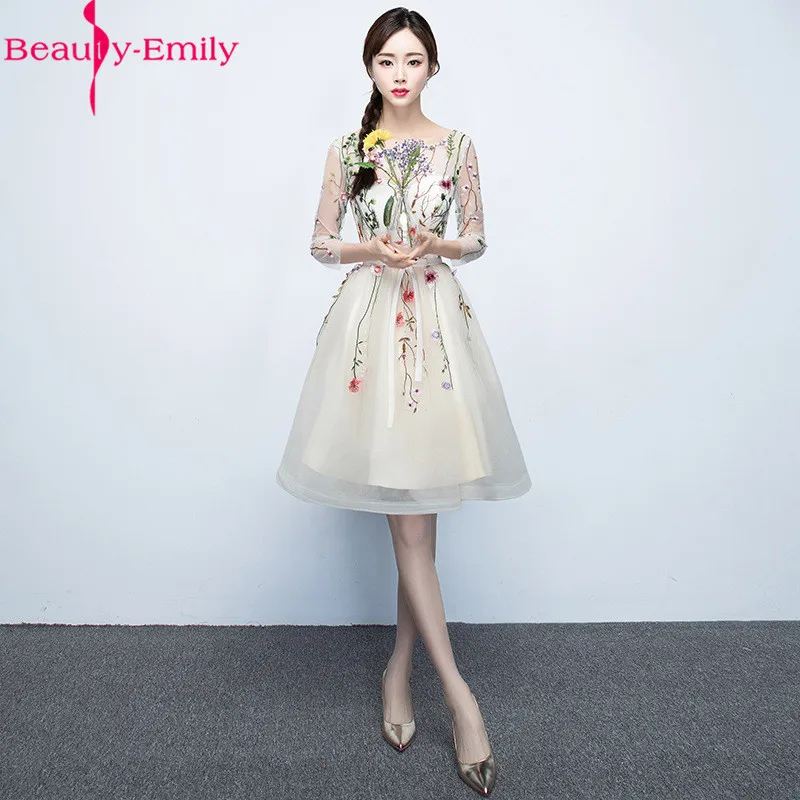 Beauty Emily New Arrival Evening Dress Elegant O Neck Three Quarter Neck Formal Dress with Appliques Special Occasion Dress
Beauty Emily New Arrival Evening Dress Elegant O Neck Three Quarter Neck Formal Dress with Appliques Special Occasion Dress