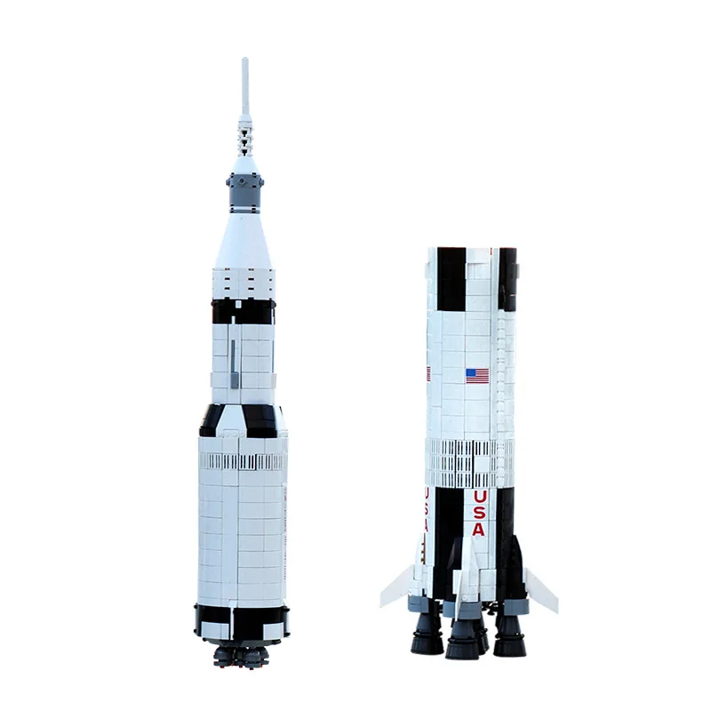 LEPIN 37003 The Apollo Saturn V Launch Vehicle Set+16014 1230Pcs Space Shuttle Expedition Model Building Kits Set Clone 21309
LEPIN 37003 The Apollo Saturn V Launch Vehicle Set+16014 1230Pcs Space Shuttle Expedition Model Building Kits Set Clone 21309