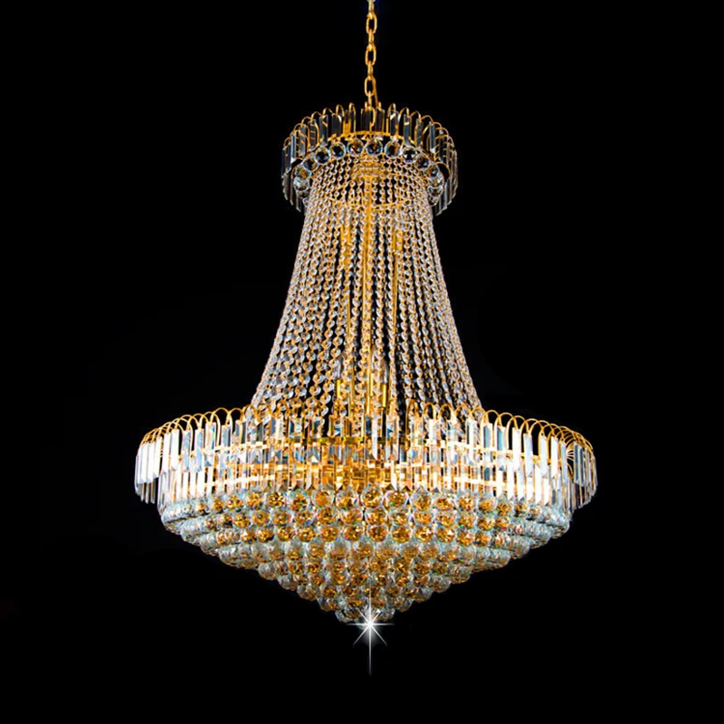 Free Shipping LED Modern crystal Royal Empire Golden LED modern Crystal Pendant Lights French indoor lighting
Free Shipping LED Modern crystal Royal Empire Golden LED modern Crystal Pendant Lights French indoor lighting