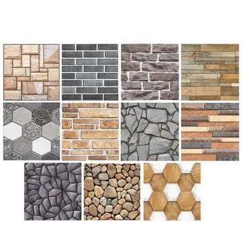 3D Decorative Wall Decals Brick Stone Rustic Self-adhesive Wall Sticker Home Decor Wallpaper Roll for Bedroom Kitchen Gadgets
3D Decorative Wall Decals Brick Stone Rustic Self-adhesive Wall Sticker Home Decor Wallpaper Roll for Bedroom Kitchen Gadgets