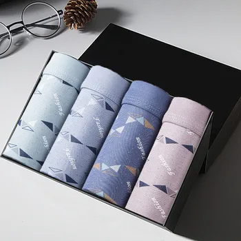 4Pcs New Men's Underwear Soft Modal Men Boxer Shorts Sexy Boxers Male Panties Comfortable Homme Cueca Underpants
4Pcs New Men's Underwear Soft Modal Men Boxer Shorts Sexy Boxers Male Panties Comfortable Homme Cueca Underpants