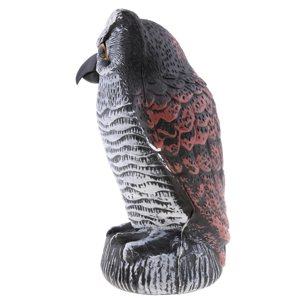 2 Pieces Realistic Scarecrow Owl Decoy Statue Owl Outdoor Pest & Bird Deterrent 2 Pieces Realistic Scarecrow Owl Decoy Statue Owl Outdoor Pest & Bird Deterrent