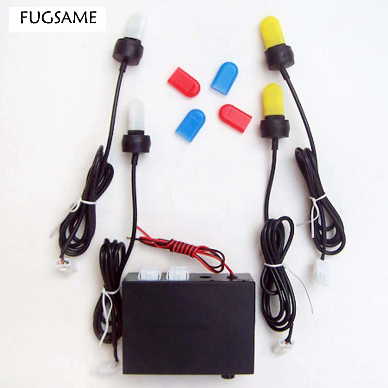 FUGSAME Hot Sales 12V Super Power 4 LED U Bulbs Car Warning light Strobe Flashing Lights 4 Colors
FUGSAME Hot Sales 12V Super Power 4 LED U Bulbs Car Warning light Strobe Flashing Lights 4 Colors