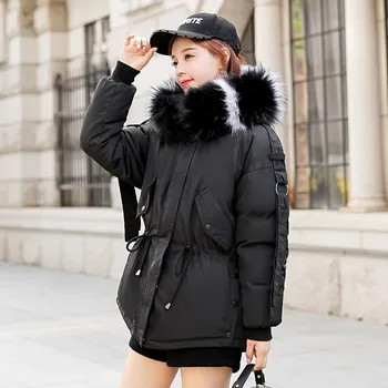 Female Parkas Basic Jackets 2018 Womens Winter Fake Fur Collar Hooded Coats Cotton Jacket Womens Outwear Plus size M-2XL F134
Female Parkas Basic Jackets 2018 Womens Winter Fake Fur Collar Hooded Coats Cotton Jacket Womens Outwear Plus size M-2XL F134