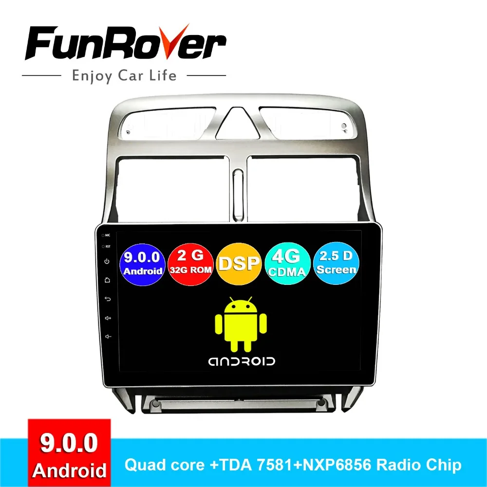 FUNROVER 2.5D+IPS Android 9.0 Car dvd Player GPS Navigation Multimedia For peugeot 307 307CC 307SW Radio 2002-2013 car stereo BT
FUNROVER 2.5D+IPS Android 9.0 Car dvd Player GPS Navigation Multimedia For peugeot 307 307CC 307SW Radio 2002-2013 car stereo BT