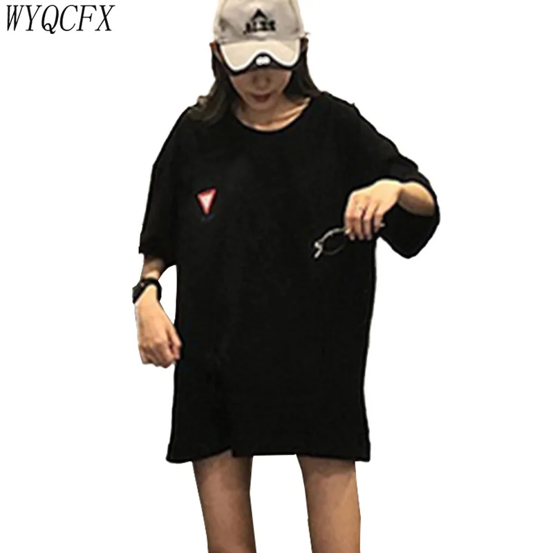 Women New Summer Loose Tees Tops Korean Student Handsome Cool Hip Hop Harajuku Bf Short-sleeved T-shirt Female Casual Tee WYQCFX
Women New Summer Loose Tees Tops Korean Student Handsome Cool Hip Hop Harajuku Bf Short-sleeved T-shirt Female Casual Tee WYQCFX