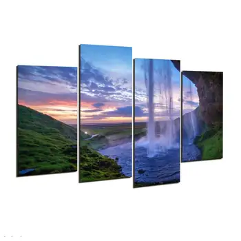 Modern Waterfall Definition Pictures Canvas Prints Home Decoration Living Room Wall Modular Painting Print Cuadros(No Frame)4pcs
Modern Waterfall Definition Pictures Canvas Prints Home Decoration Living Room Wall Modular Painting Print Cuadros(No Frame)4pcs