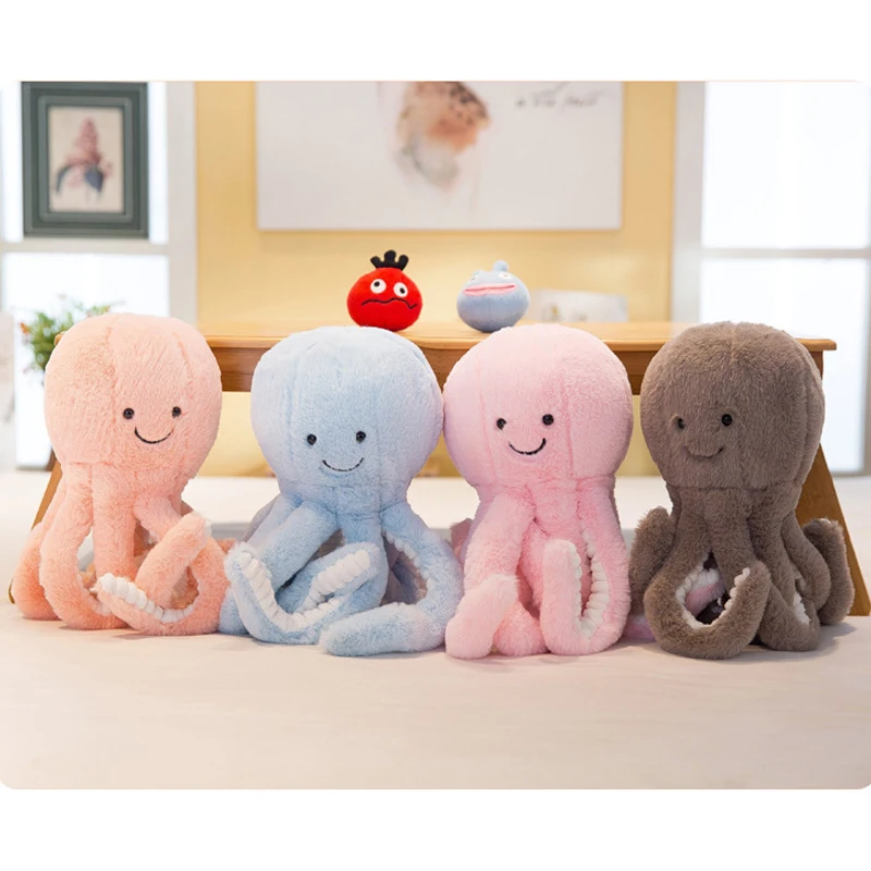 25cm Cute Simulation Octopus Plush Toy Soft Stuffed Animal Doll Decorative Toys Soft Deer Animal Home Accessories Gift
25cm Cute Simulation Octopus Plush Toy Soft Stuffed Animal Doll Decorative Toys Soft Deer Animal Home Accessories Gift