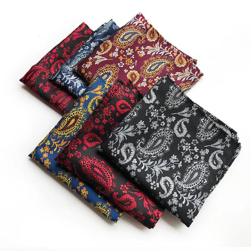 New Design Silk Hanky Red & Black Paisley Men Fashion Floral Dot Pocket Square Handkerchiefs for Men Suit Tie Handkerchief
New Design Silk Hanky Red & Black Paisley Men Fashion Floral Dot Pocket Square Handkerchiefs for Men Suit Tie Handkerchief