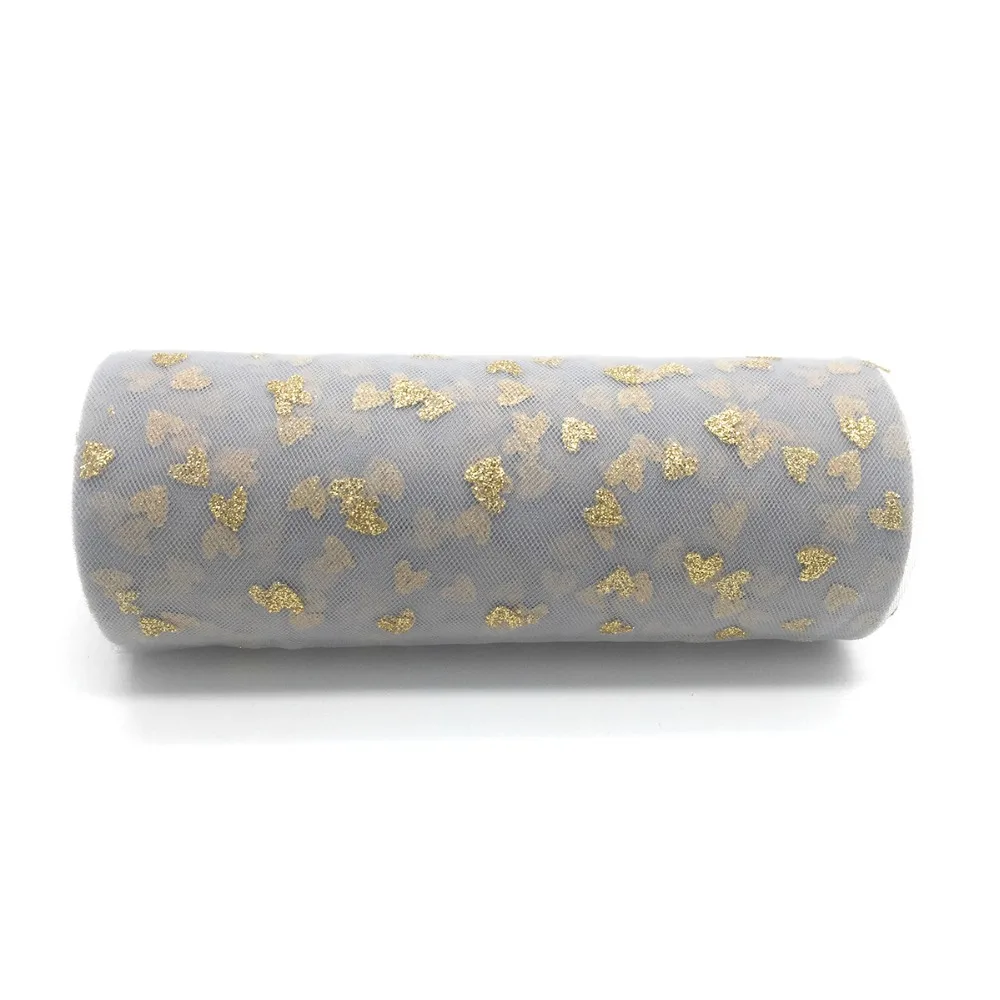 Tulle Fabric Spool/Roll,Sparkling Heart,handmade tutu Skirt,Party Wedding Decoration(6 inch*10yard)
Tulle Fabric Spool/Roll,Sparkling Heart,handmade tutu Skirt,Party Wedding Decoration(6 inch*10yard)