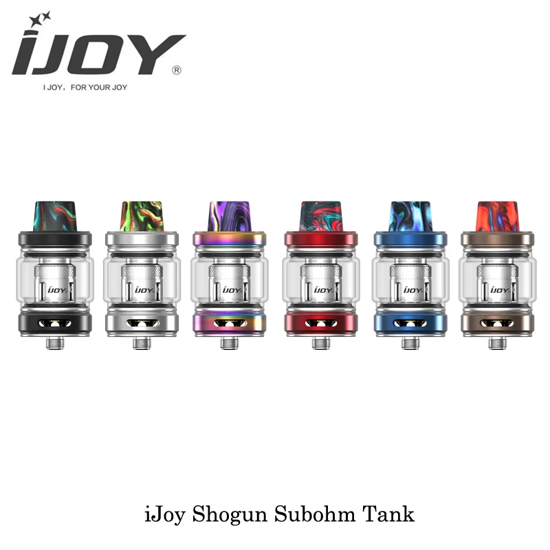 Electronic Cigarette iJoy Shogun Sub Ohm Tank 5.5ML 28mm Diameter MESH 1 Coil 0.2ohm 510 Thread Top Filling Vape Vaporizer
Electronic Cigarette iJoy Shogun Sub Ohm Tank 5.5ML 28mm Diameter MESH 1 Coil 0.2ohm 510 Thread Top Filling Vape Vaporizer