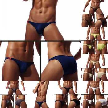 7 Colors Male Sexy Brief Breathable Ultra Thin Smooth Brief Summer Brief U Convex Underwear For Men M~2XL
7 Colors Male Sexy Brief Breathable Ultra Thin Smooth Brief Summer Brief U Convex Underwear For Men M~2XL